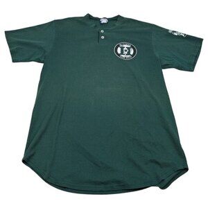 VTG Hi-Tower Babe Ruth Schmidty's‎ Sports Barber Baseball Shirt Jersey Sz XL